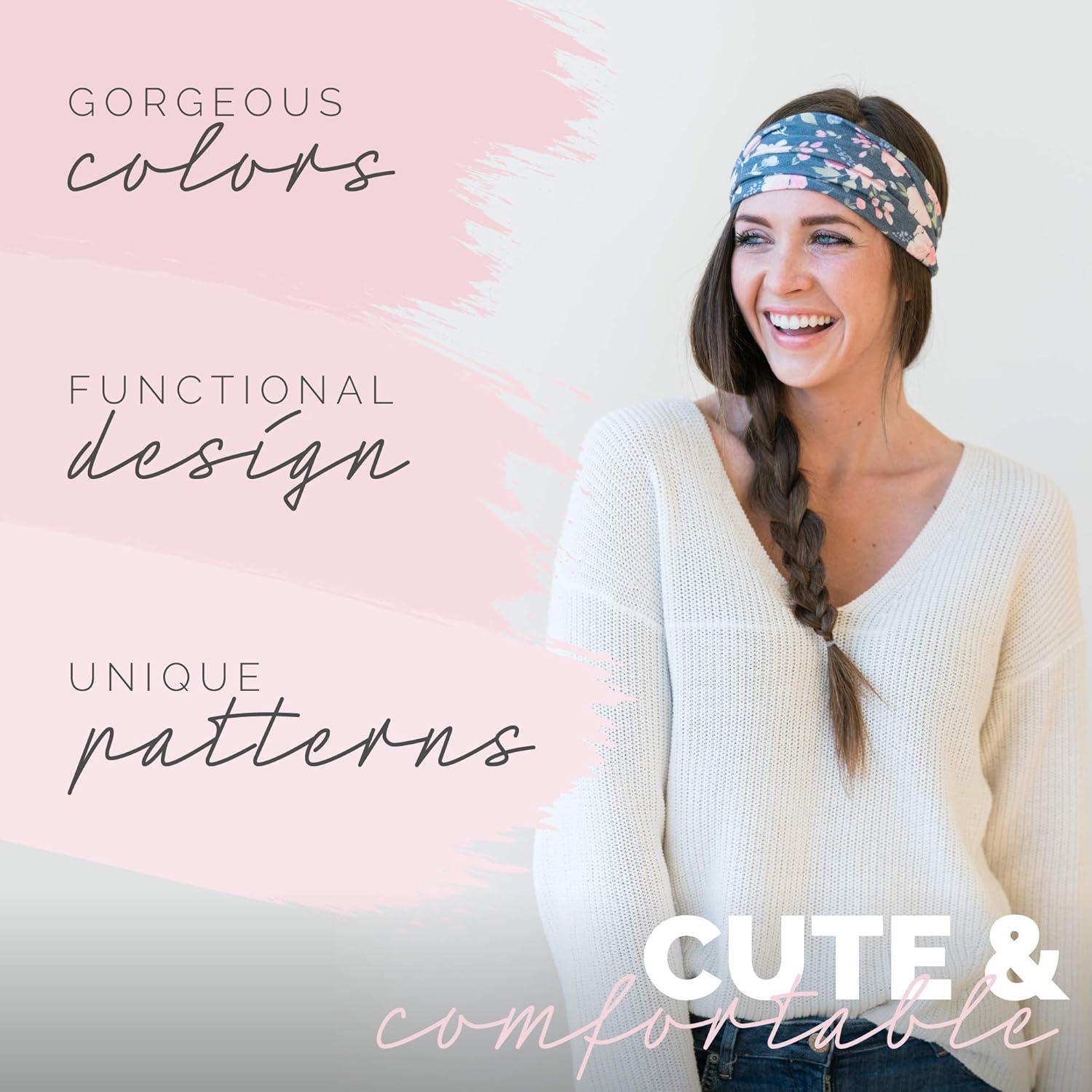 Diademas Antideslizantes Maven Thread para Mujeres - 10.16 cm 2Pack