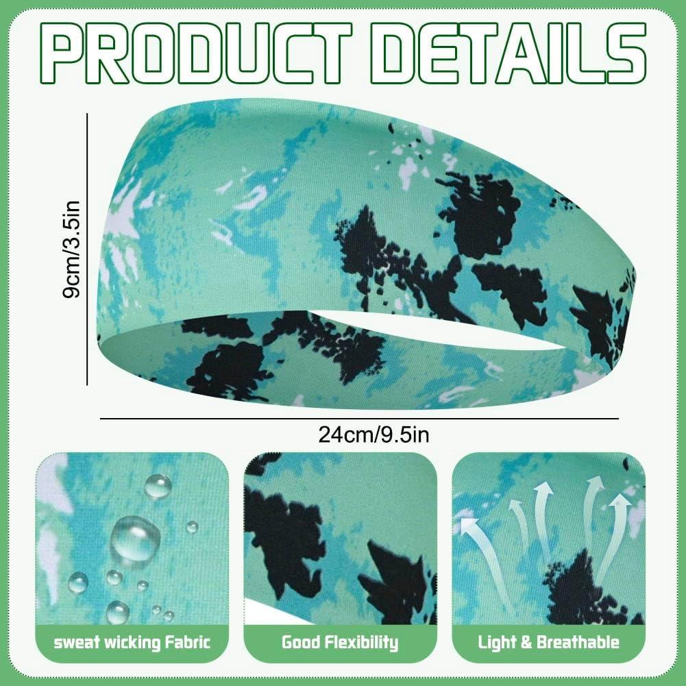 18 Bandas Deportivas KABAKE Camuflaje Absorbentes para Sudor
