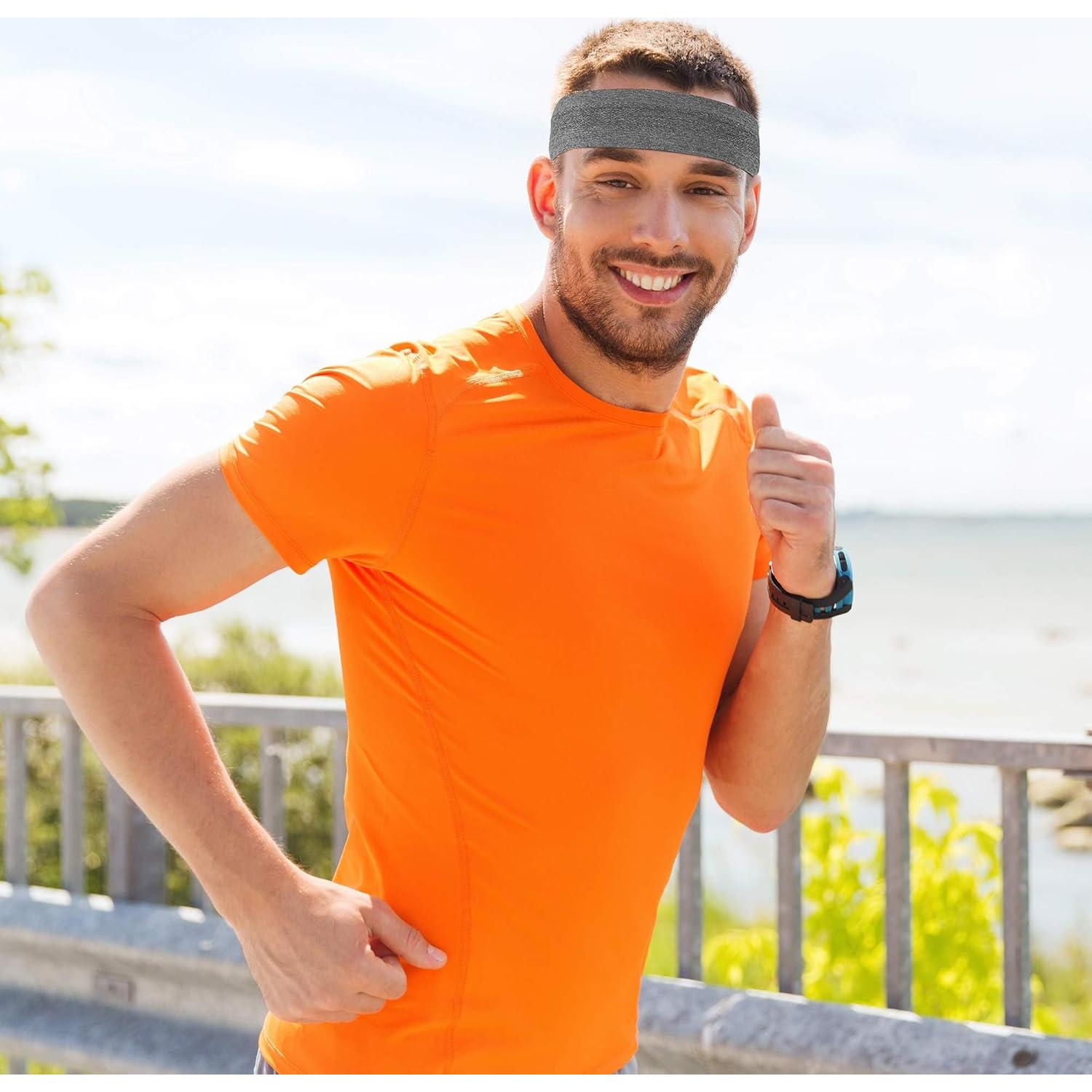 8 Bandas para el Sudor Elásticas SATINIOR - Unisex, Ajustables