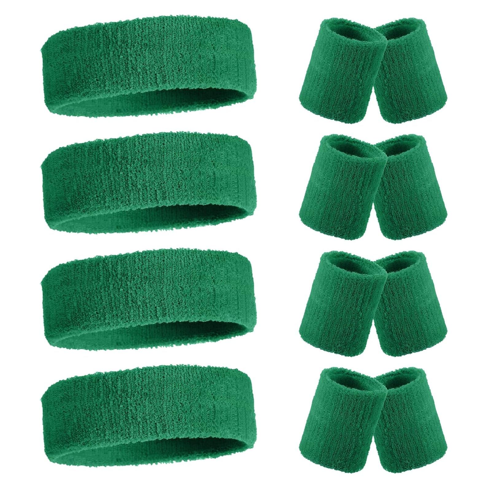 Conjunto de Muñequera y Banda de Cabeza Civaner 4 Piezas