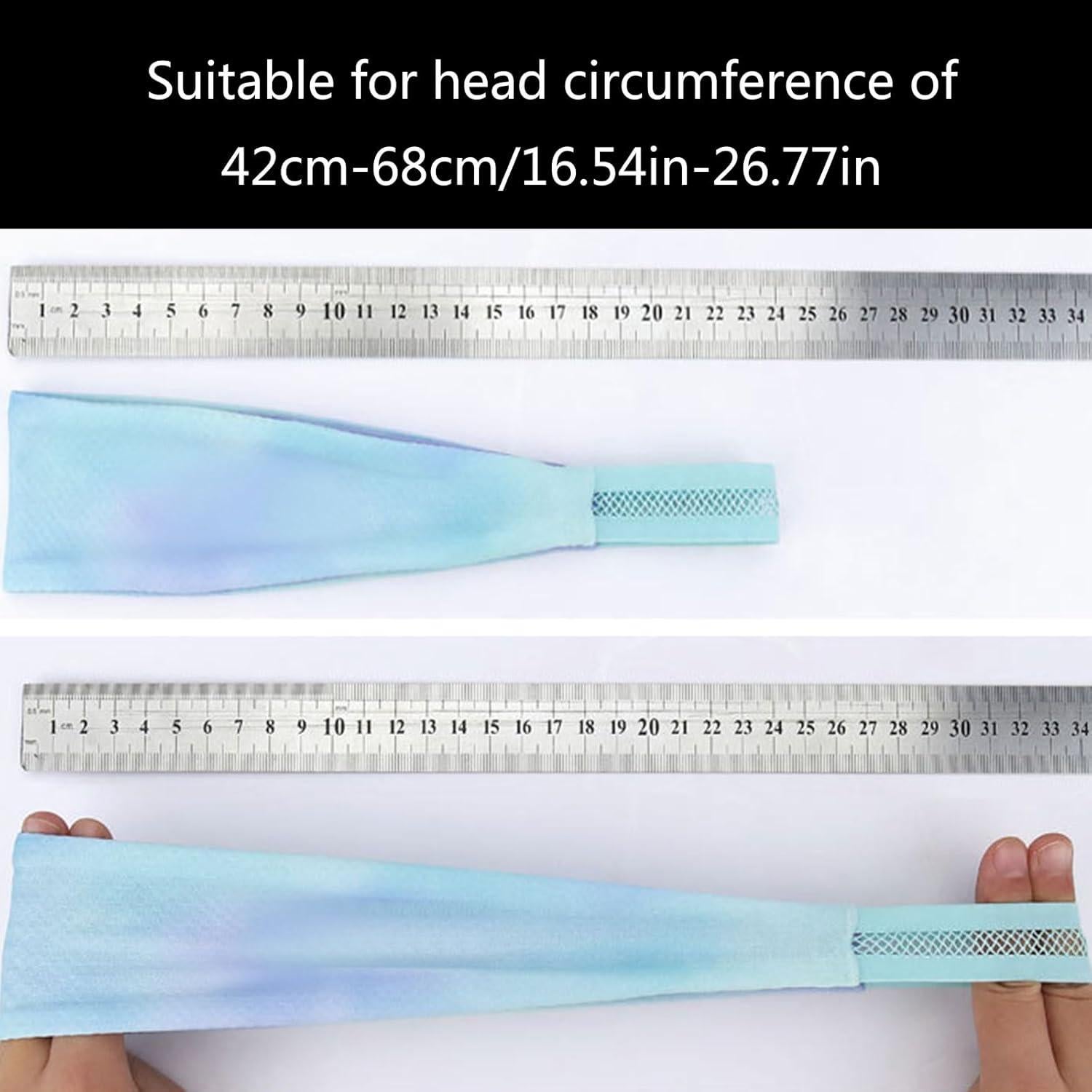 Cintas deportivas absorbentes GKOXUQ para niños 24x6cm