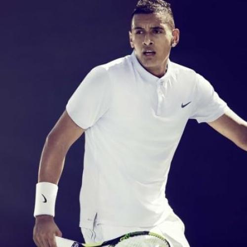 Muñequera Nike Premier Doublewide Rosa/Grey Aceite - 1 Par