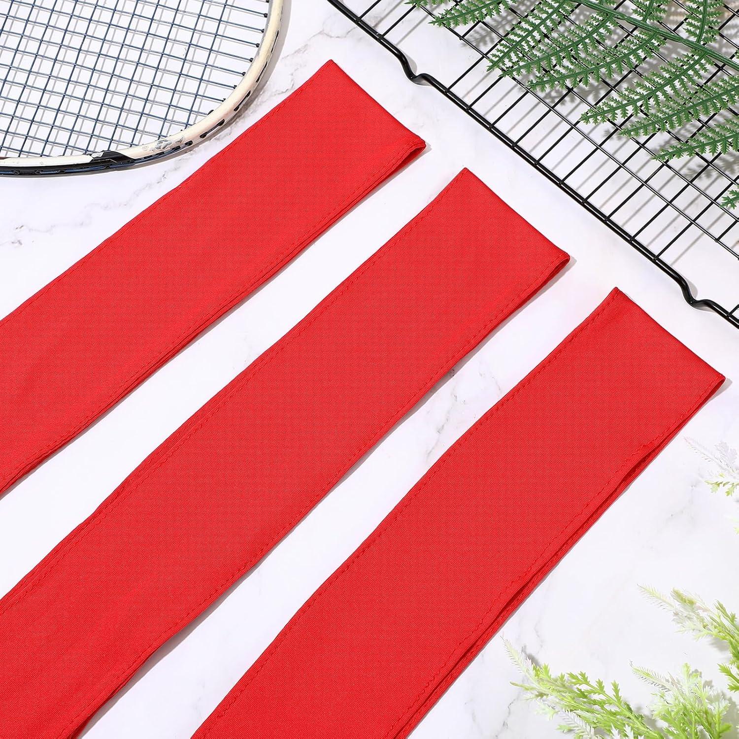 Paquete de 30 Diademas de Atar Hiboom - Rojo Ajustable