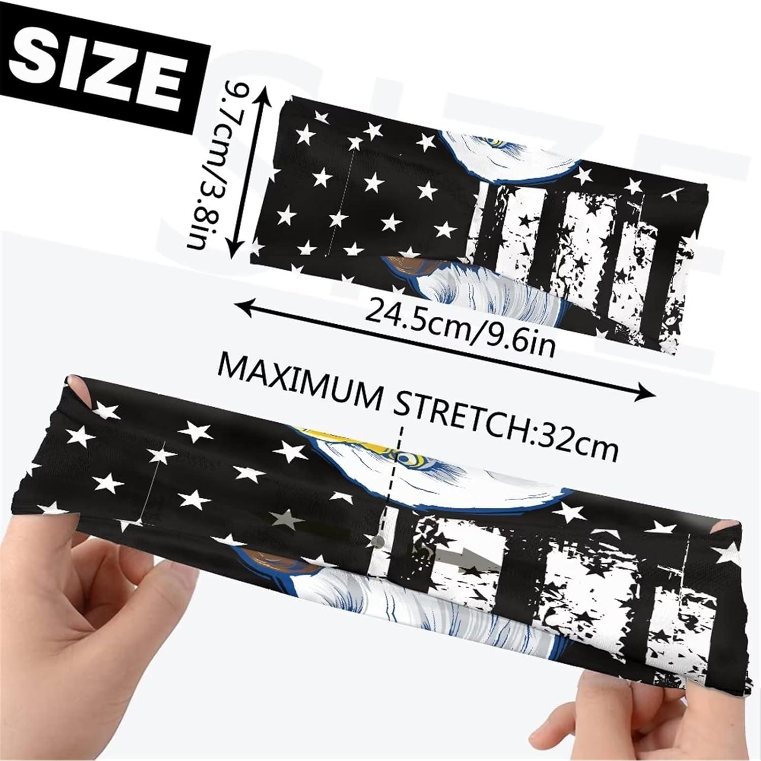 Banda de Sudor Deportiva Forchrinse 6 Piezas Unisex Hibisco