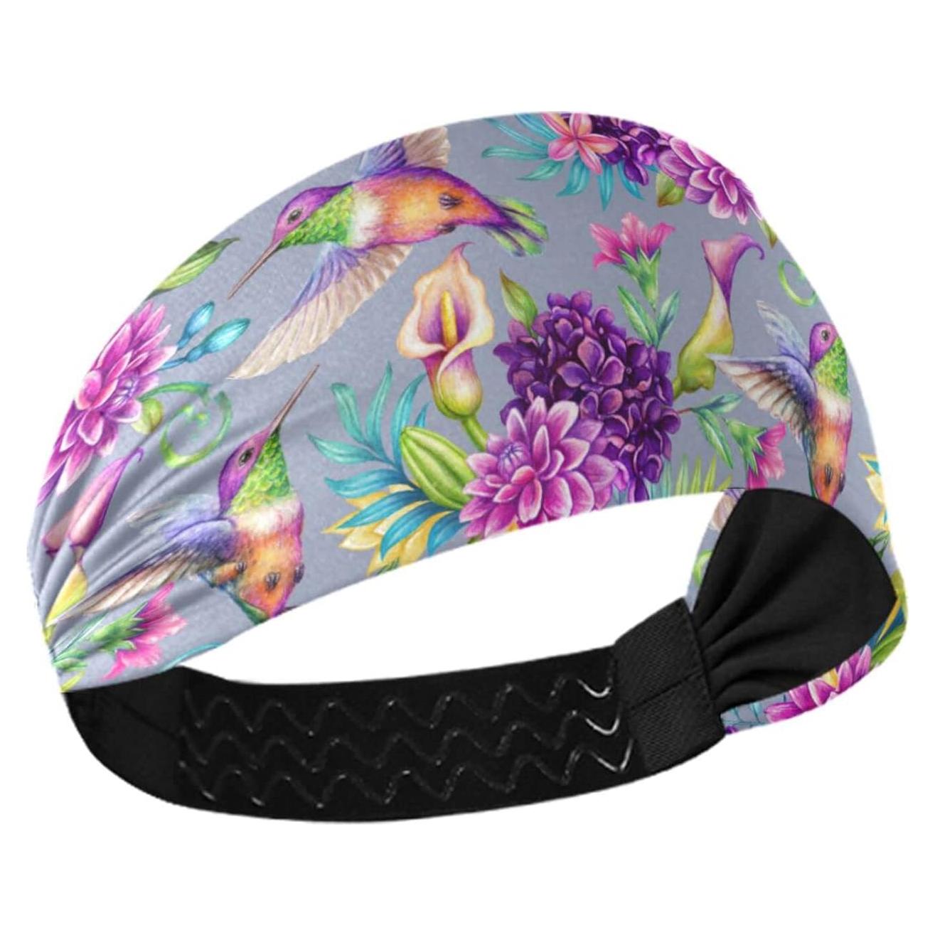 Diadema Elástica OTVEE Tropical para Mujeres - Yoga y Fitness