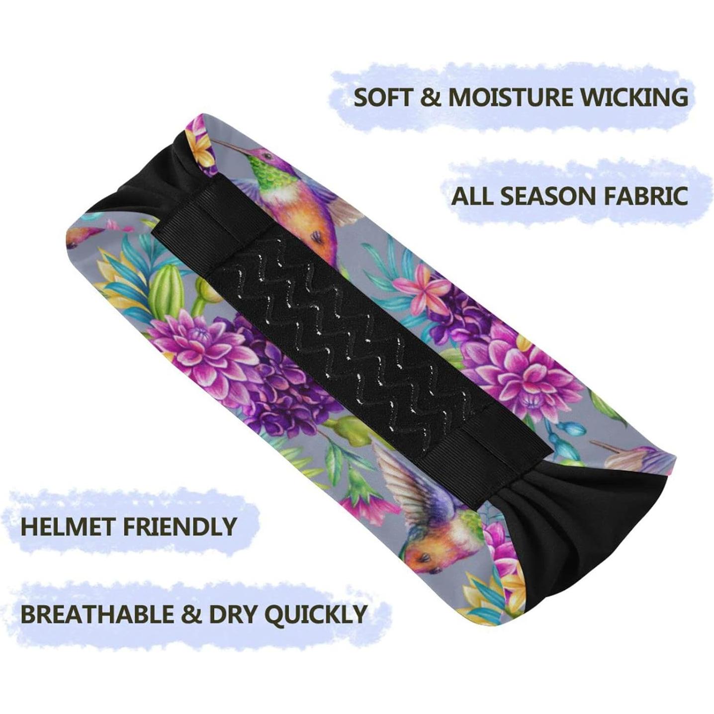 Diadema Elástica OTVEE Tropical para Mujeres - Yoga y Fitness