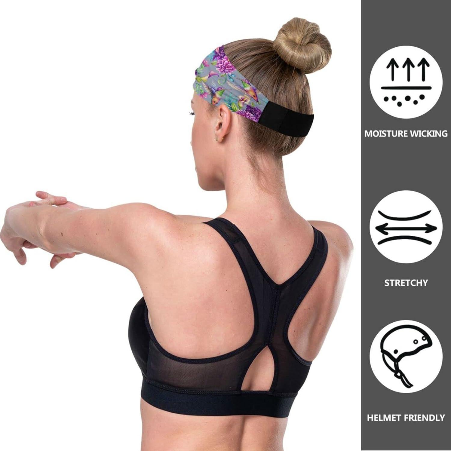 Diadema Elástica OTVEE Tropical para Mujeres - Yoga y Fitness