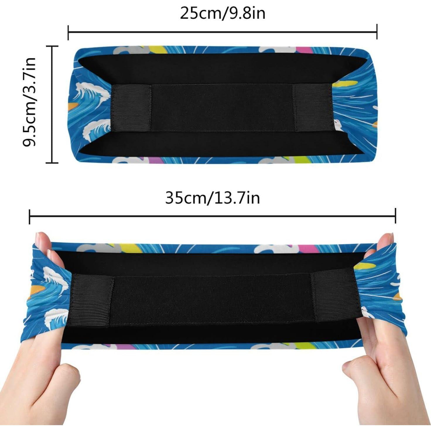 Diadema Elástica OTVEE para Mujeres - Fitness y Yoga, 25x9.5cm