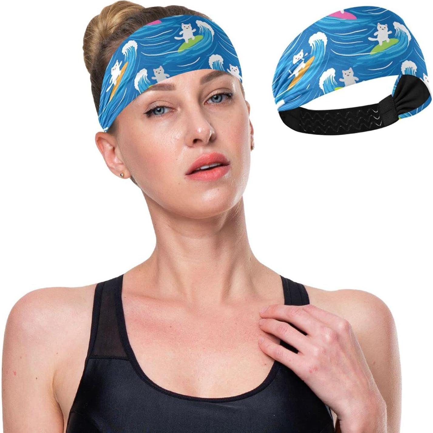 Diadema Elástica OTVEE para Mujeres - Fitness y Yoga, 25x9.5cm