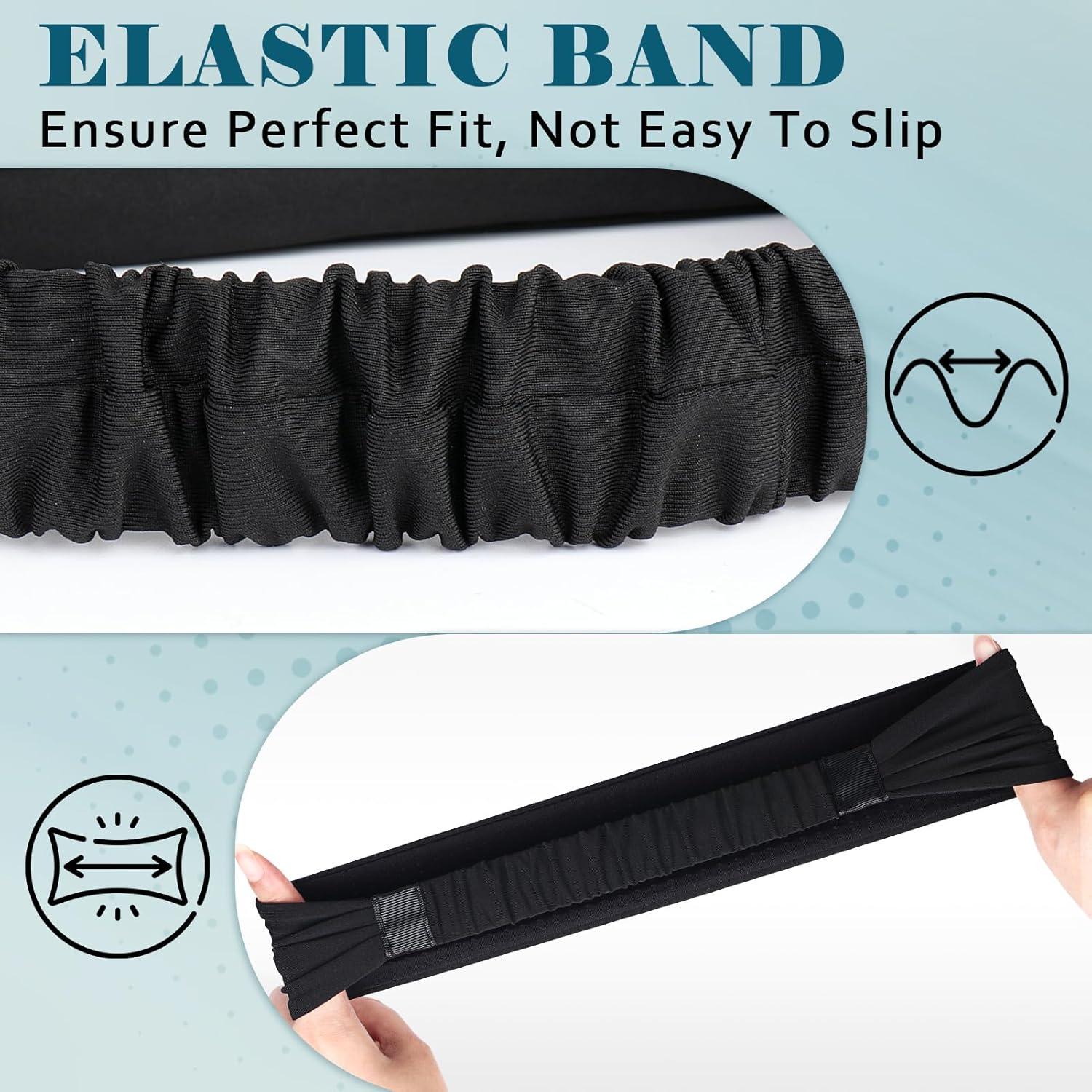 Beister Bandas para la Cabeza Antideslizantes - Paquete de 3