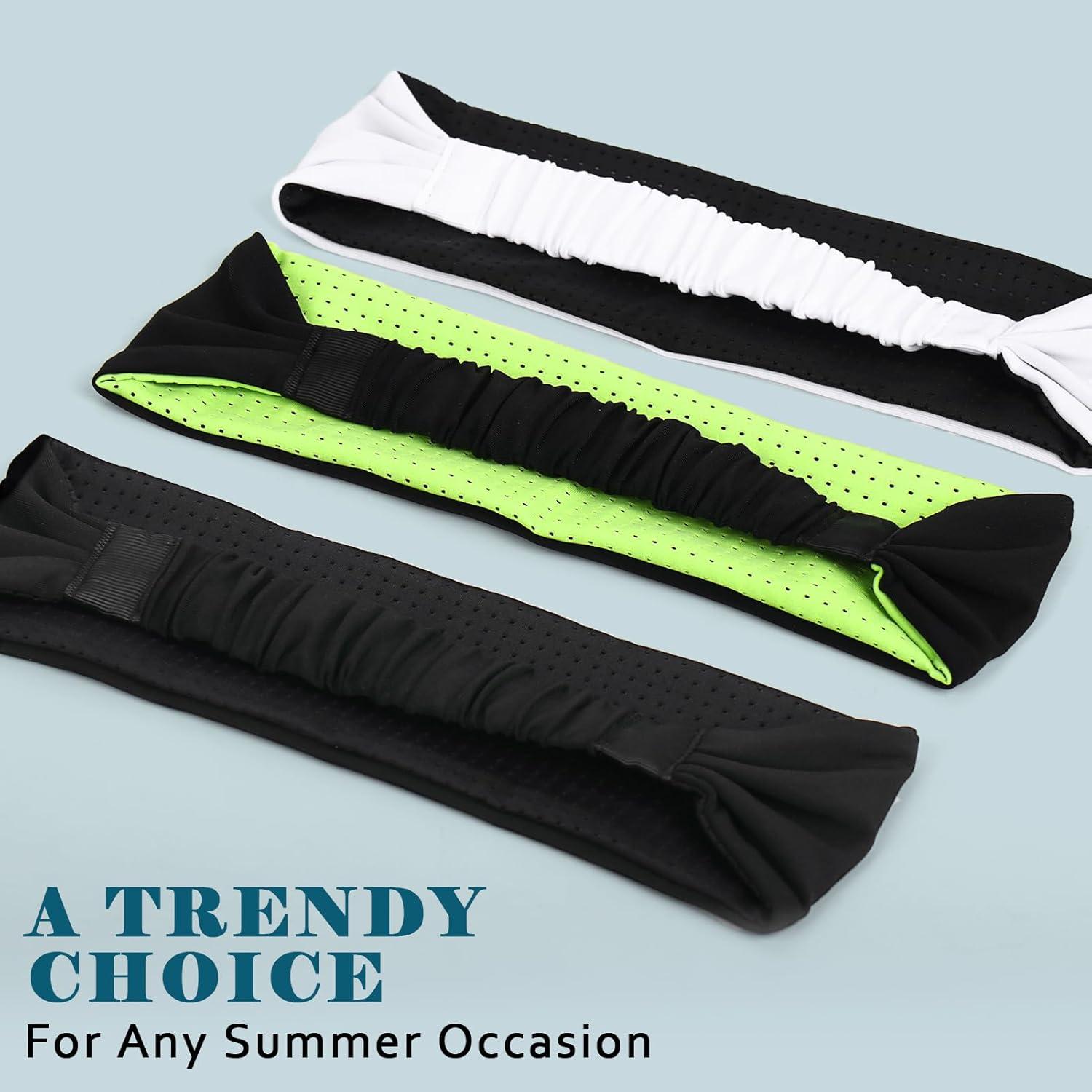 Beister Bandas para la Cabeza Antideslizantes - Paquete de 3