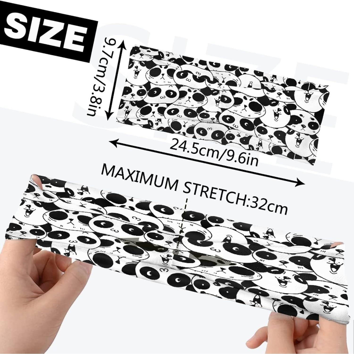 Diadema deportiva STUOARTE 100% poliéster ligera y transpirable