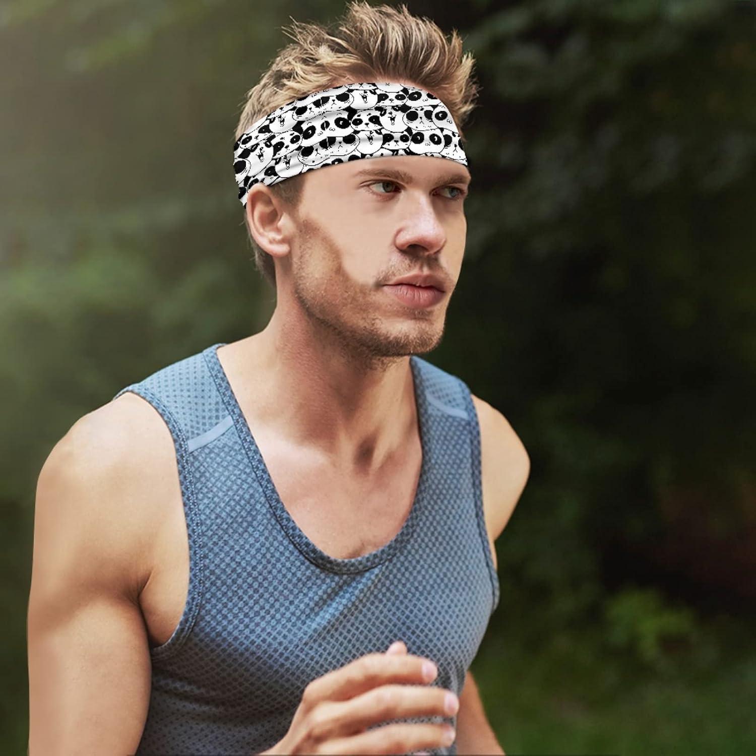 Diadema deportiva STUOARTE 100% poliéster ligera y transpirable