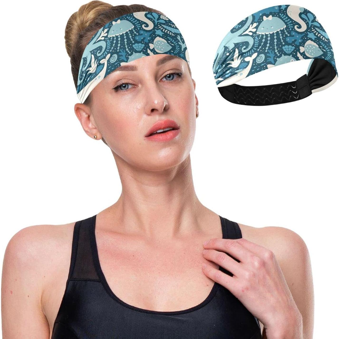 Diadema OTVEE para Mujeres - Antideslizante, Yoga y Fitness