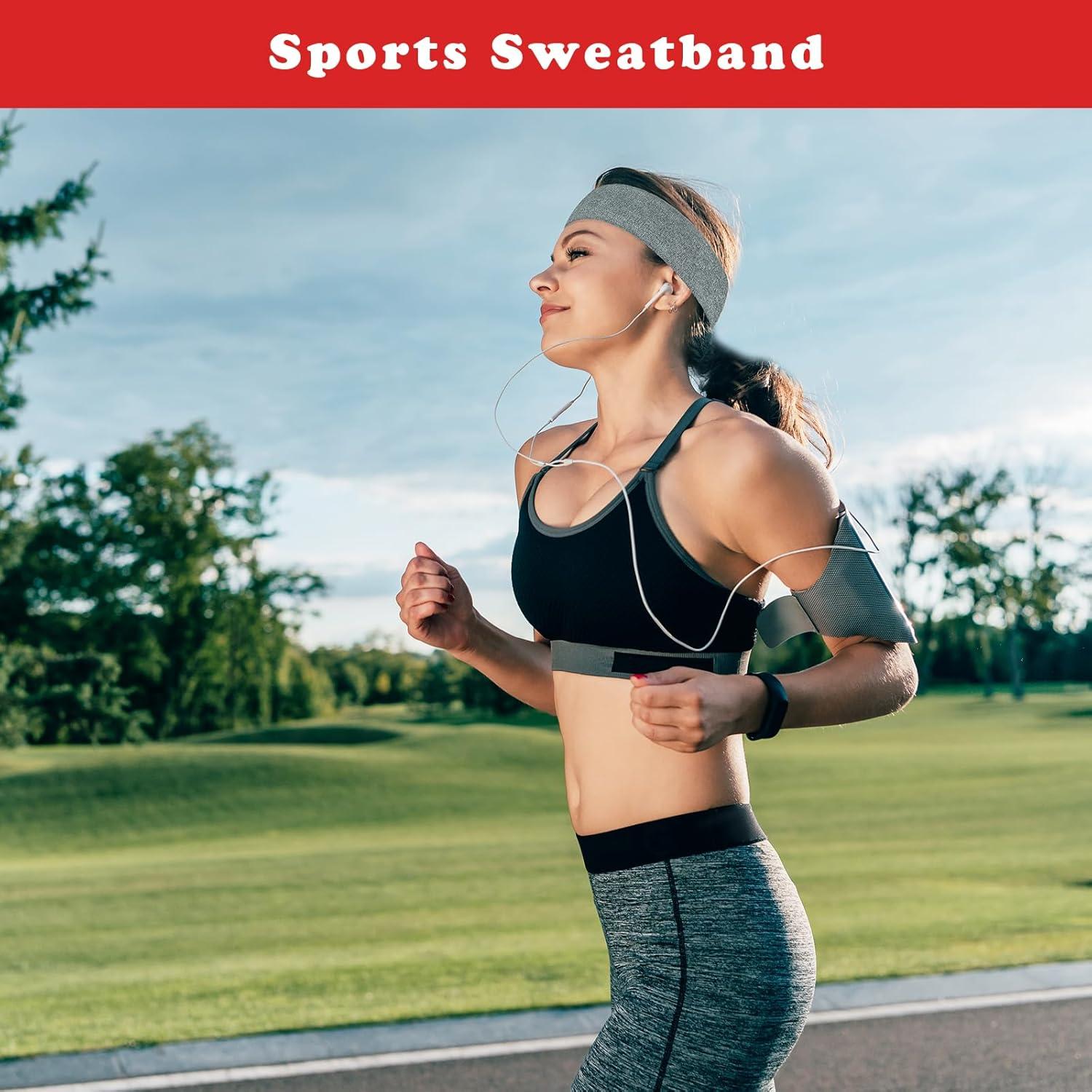 Banda de sudor Pejnl - Paquete de 3 bandas de algodón