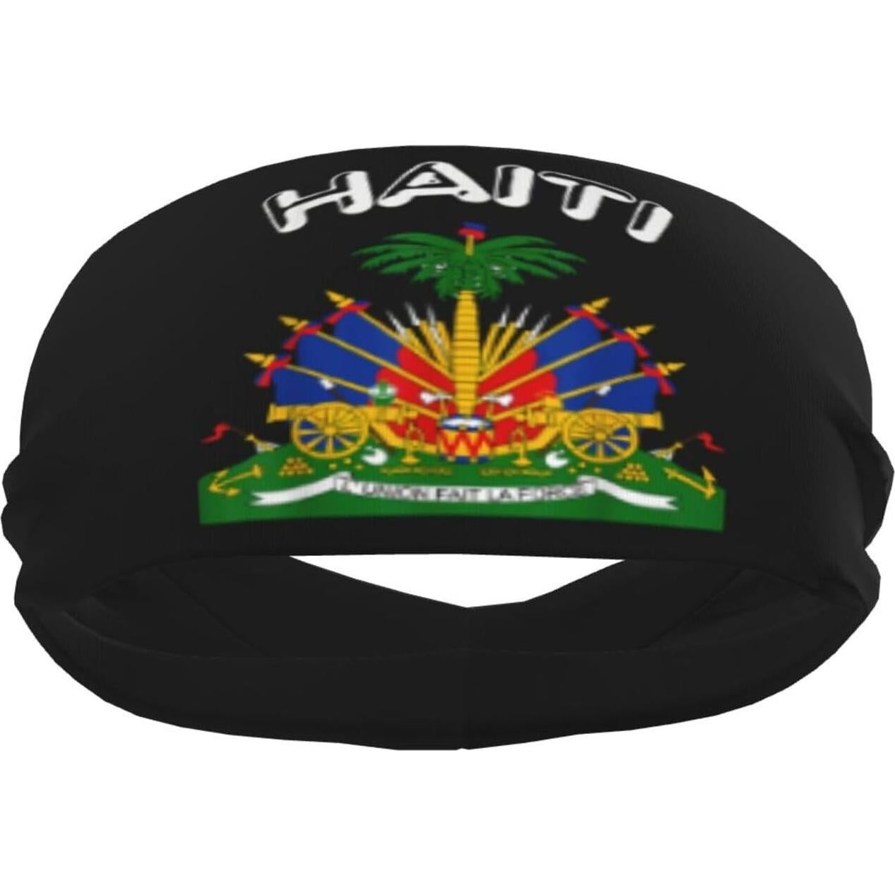 Banda de Sudor Deportiva Gelxicu Bandera de Haití Unisex