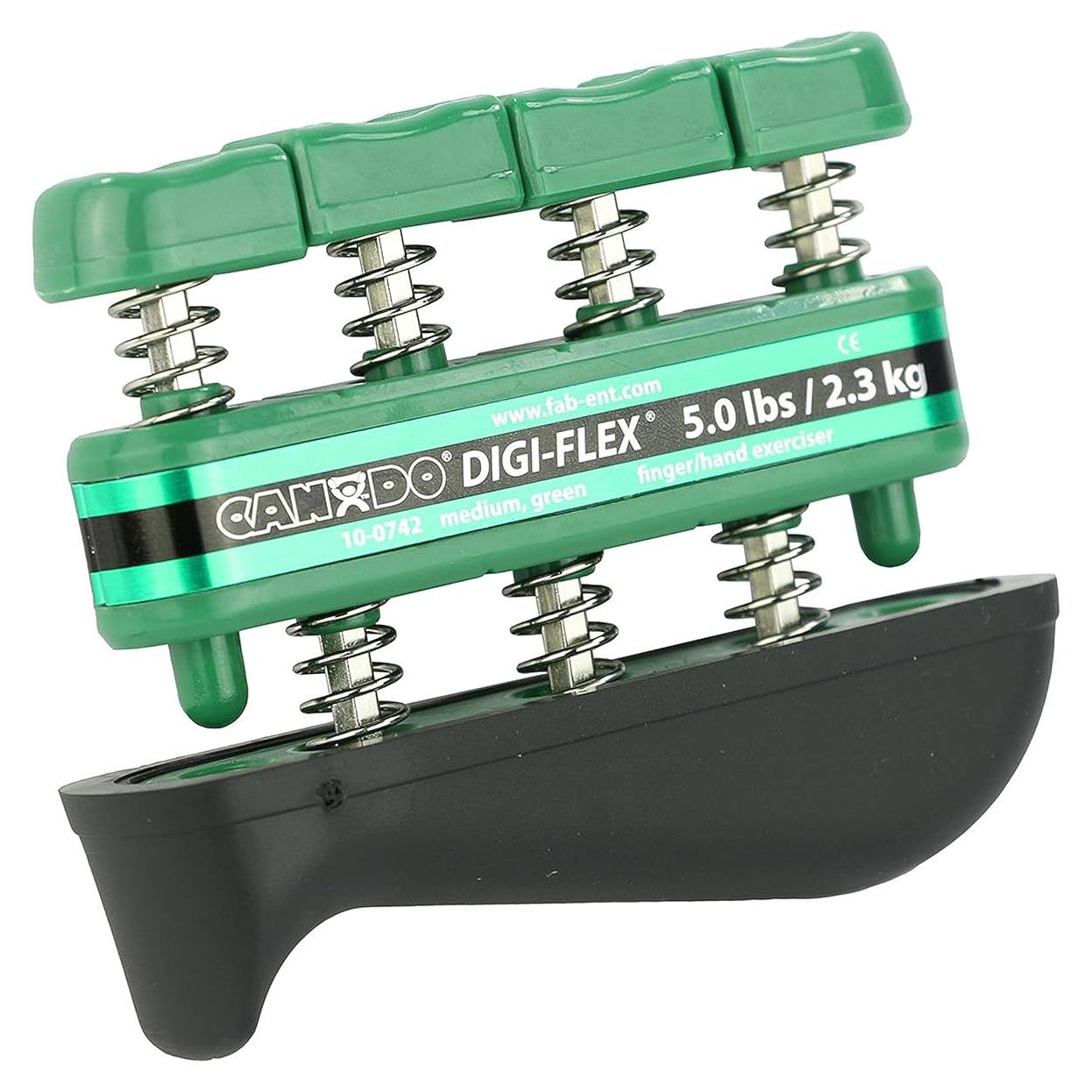 Ejercitador de Mano y Dedos CanDo Digi-Flex Verde - Tensión Media