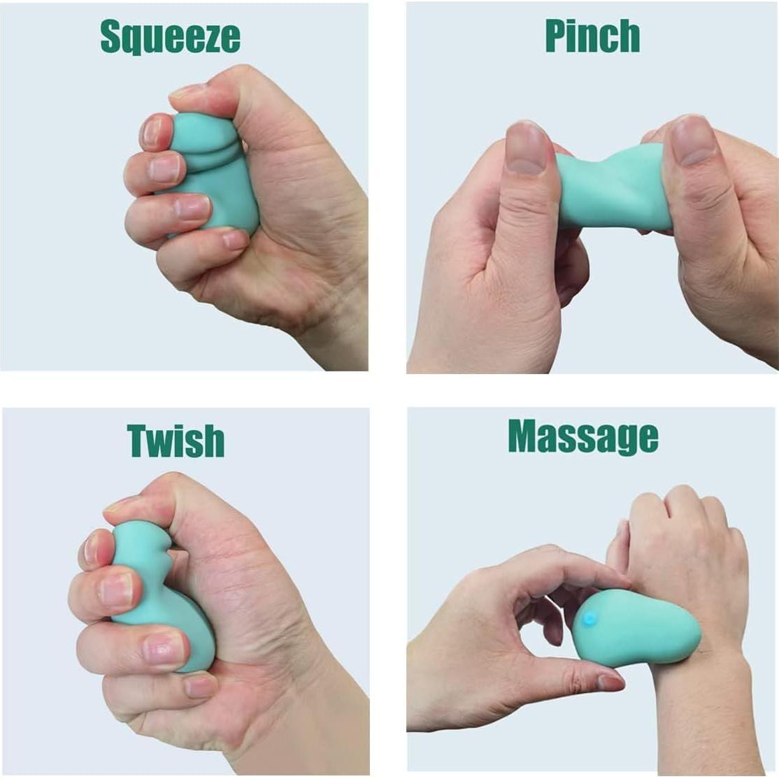 Masajeador Eléctrico Jofeis Multifuncional para Manos Verde