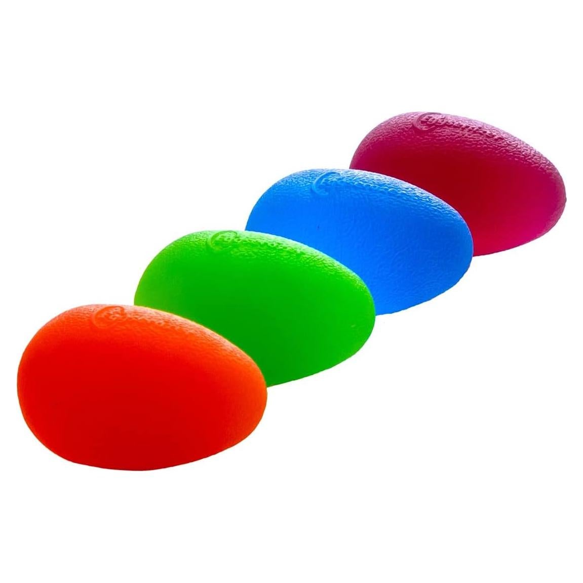 Juego de 4 Eggsercizers para Ejercicios de Mano - Fabrication Enterprises