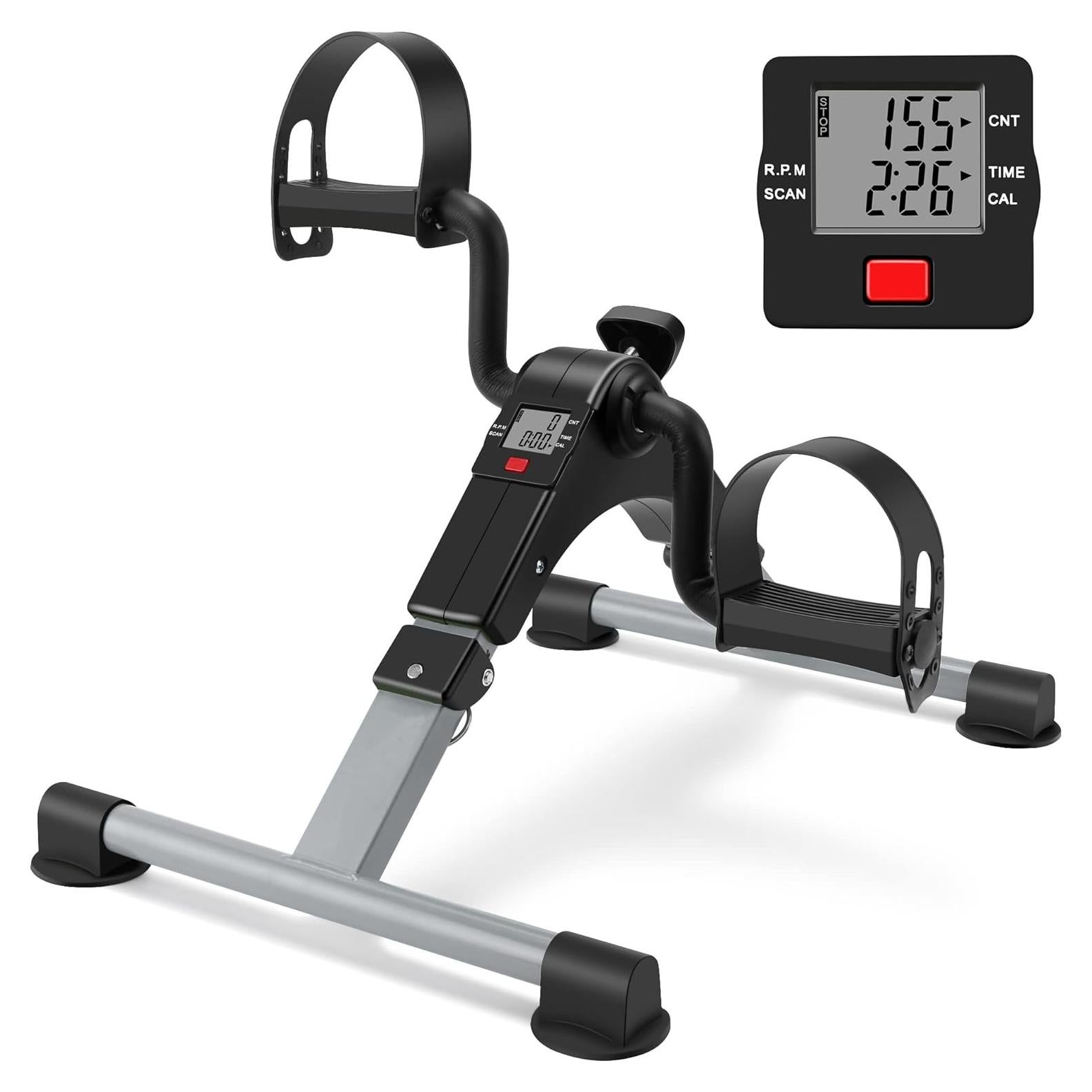 Ejercitador de Pedales Plegable LEWANJA con Monitor LCD