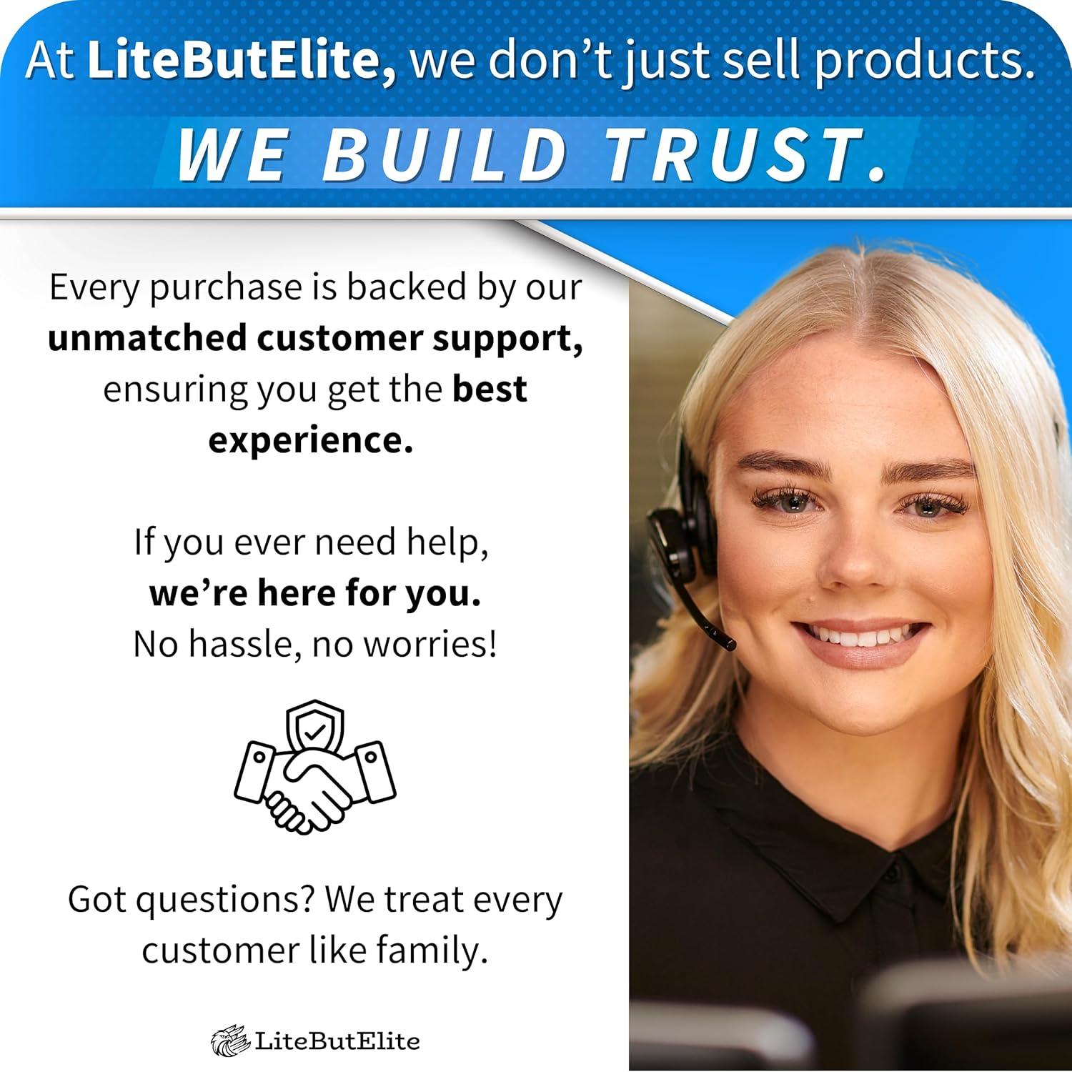 Kit de Entrenador de Fuerza de Agarre LiteButElite 3 en 1