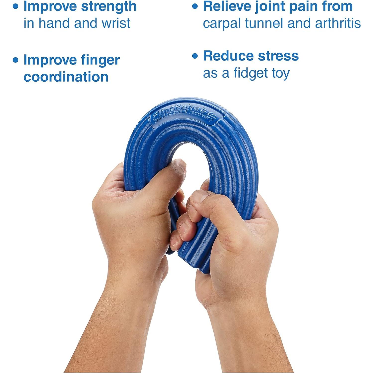 Barras Flexibles FlintRehab para Terapia Física - Paquete de 3