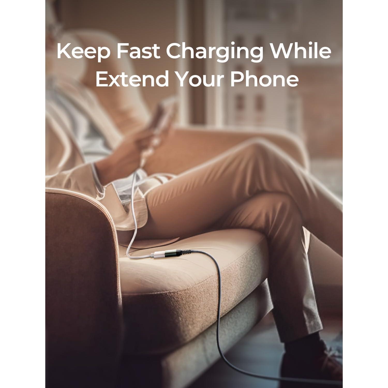 Cable de Extensión USB 3.0 AINOPE 1.5m Gris - 2 Pack