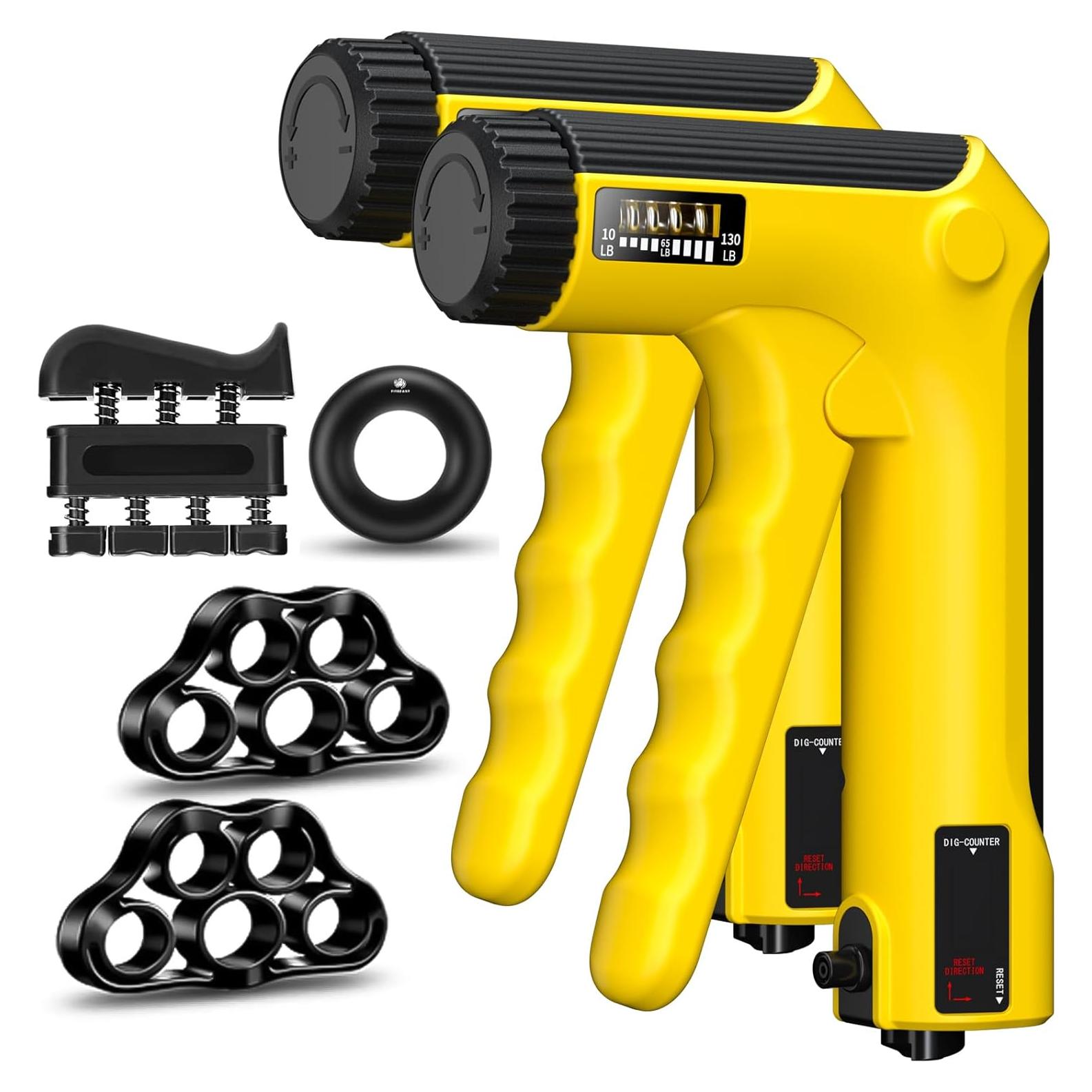 Kit de Entrenador de Fuerza de Agarre Enaud - 6 Piezas Ajustables