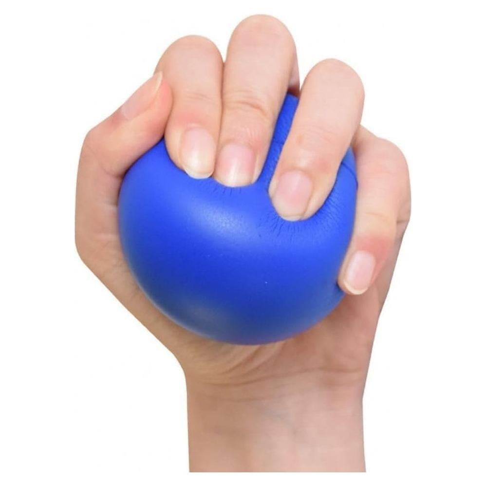 Pelota de Agarre Jizlan Azul 5.08 cm para Fortalecimiento de Dedos