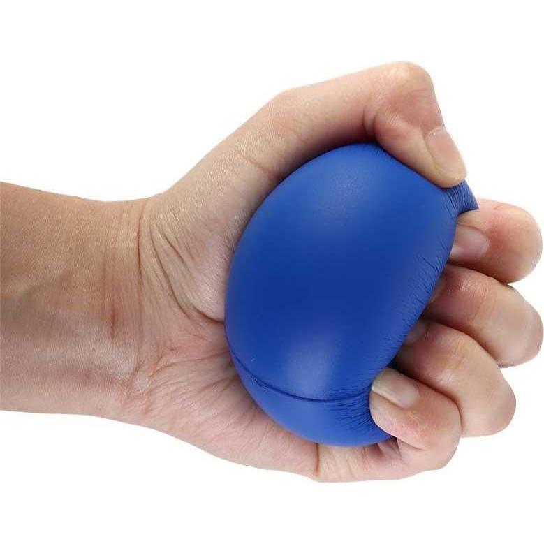 Pelota de Agarre Jizlan Azul 5.08 cm para Fortalecimiento de Dedos