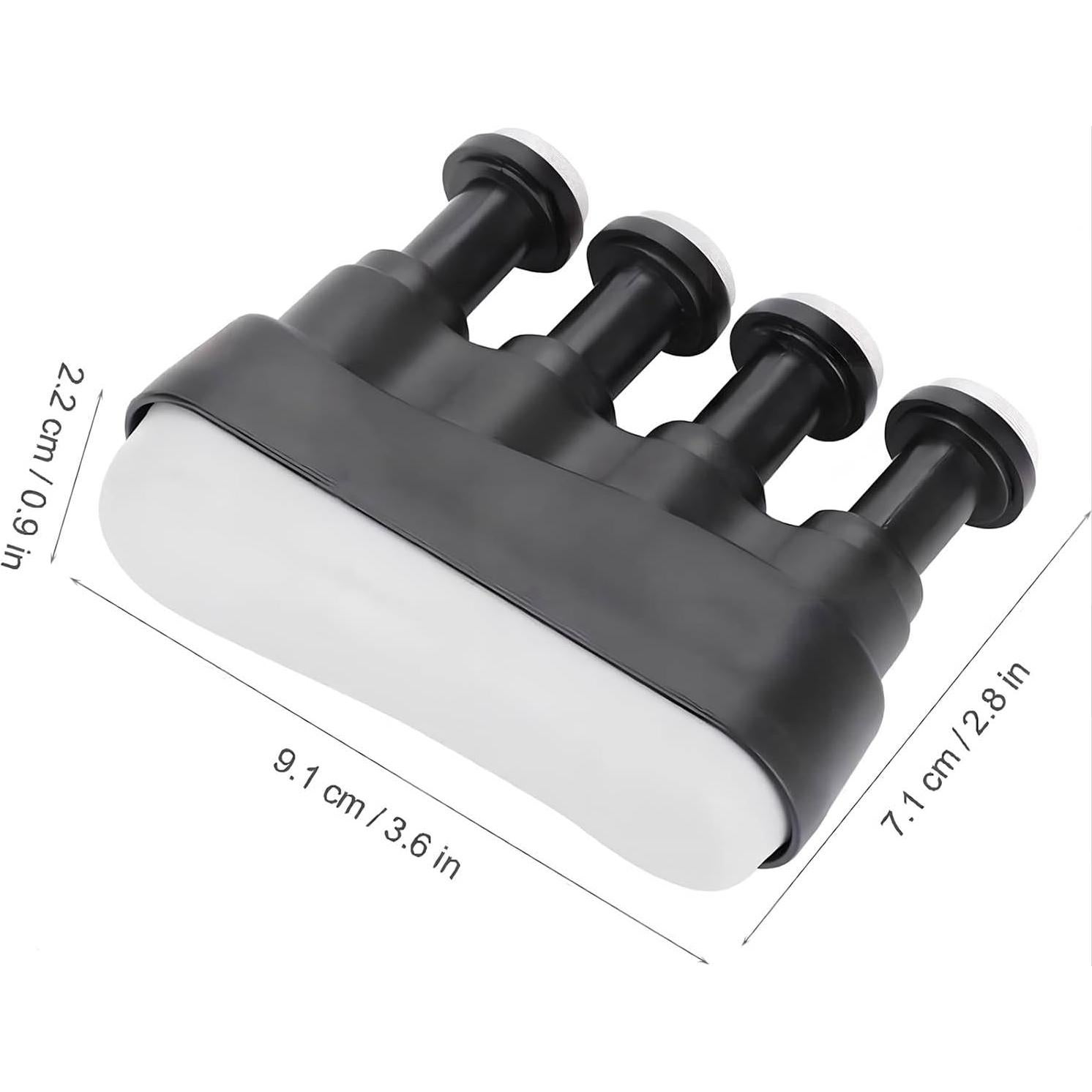 Ejercitador de Dedos Qiifaiikooii - Fortalecedor de Mano Negro