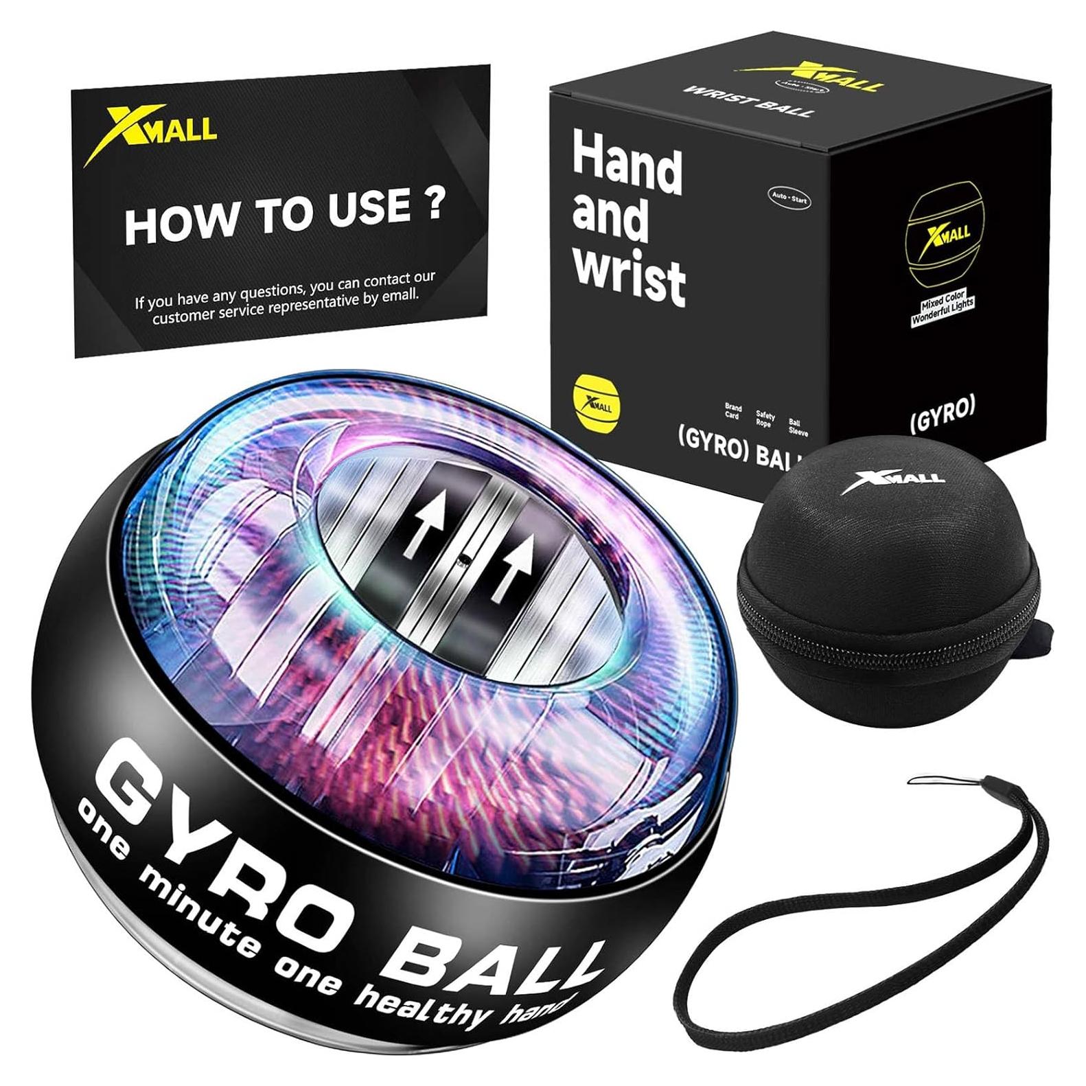 Bola de Fuerza de Muñeca XMALL, Ejercitador de Mano y Muñeca