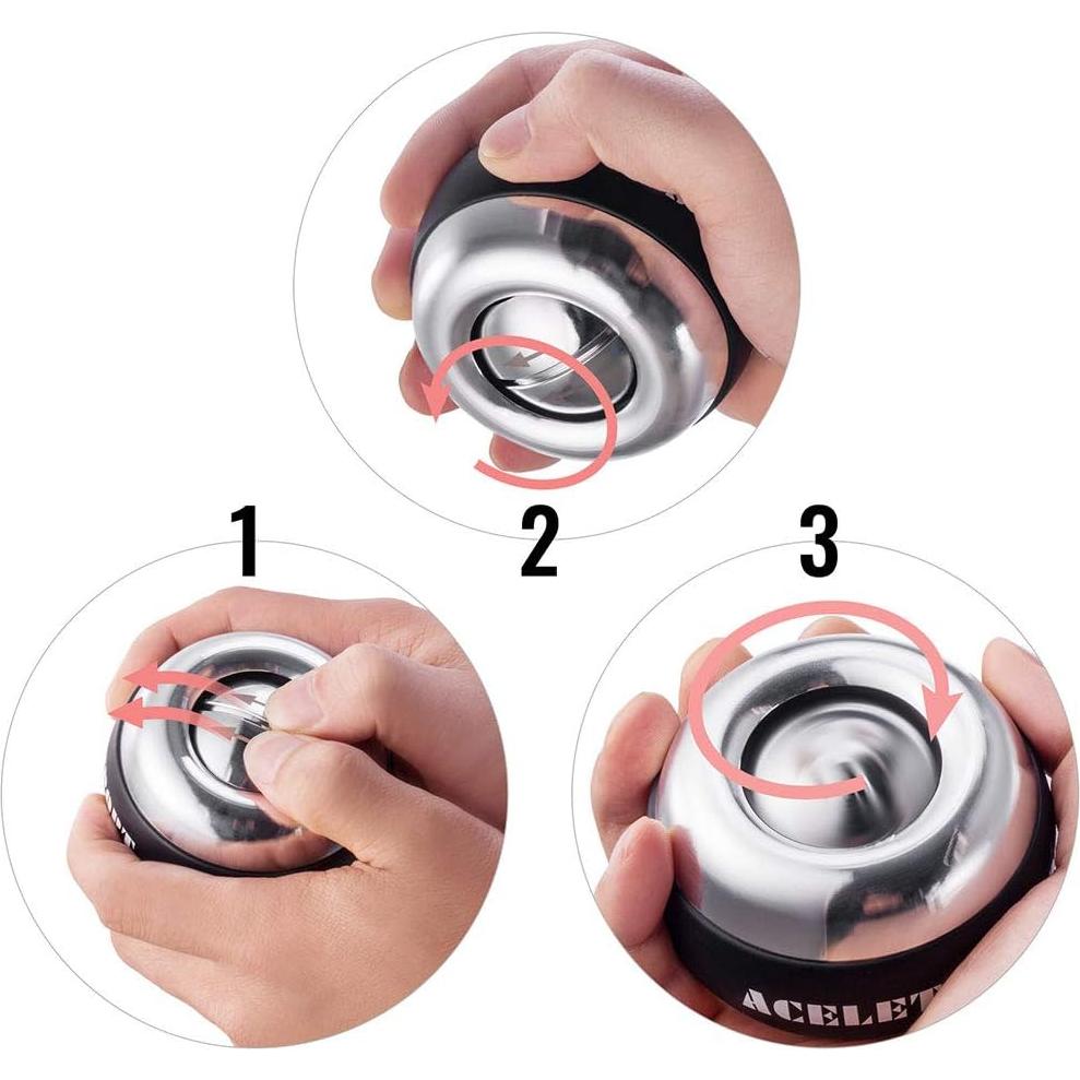 Ejercitador de Muñeca Gyro Ball ACELETE ACE01 Digital 0.45kg