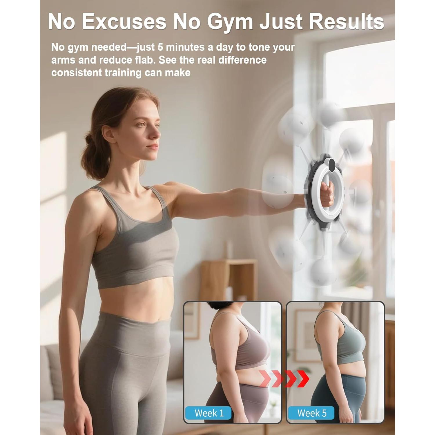 Entrenador de Brazos TINRIEF 360° - Equipamiento Fitness Unisex