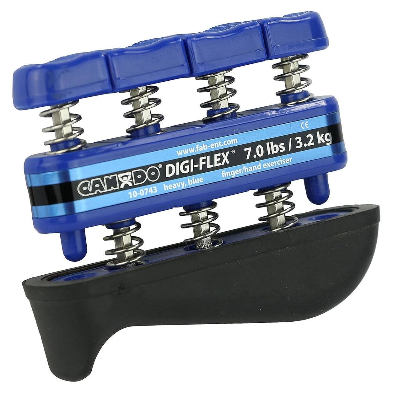 Ejercitador de Mano y Dedo CanDo Digi-Flex Azul Pesado
