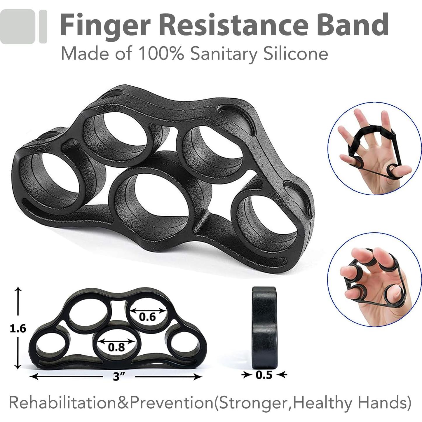 Kit de Entrenador de Fuerza de Agarre EASJOY con Contador