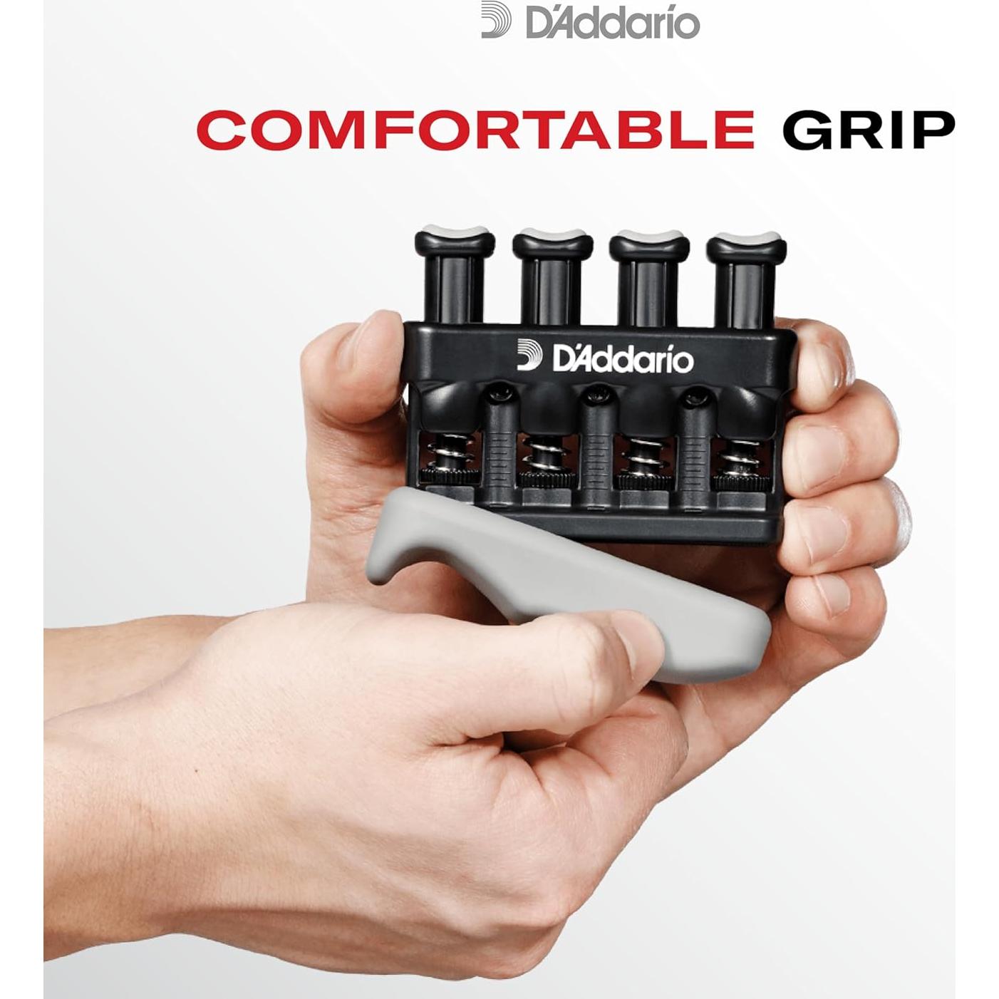 Fortalecedor de Dedos D'Addario Varigrip y Fiddilink - Ejercitador de Manos