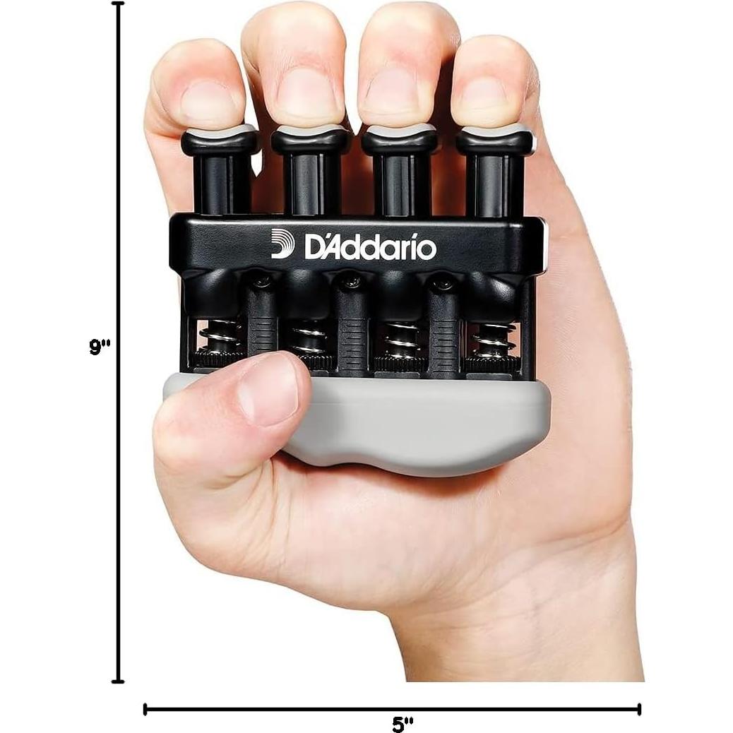 Fortalecedor de Dedos D'Addario Varigrip y Fiddilink - Ejercitador de Manos