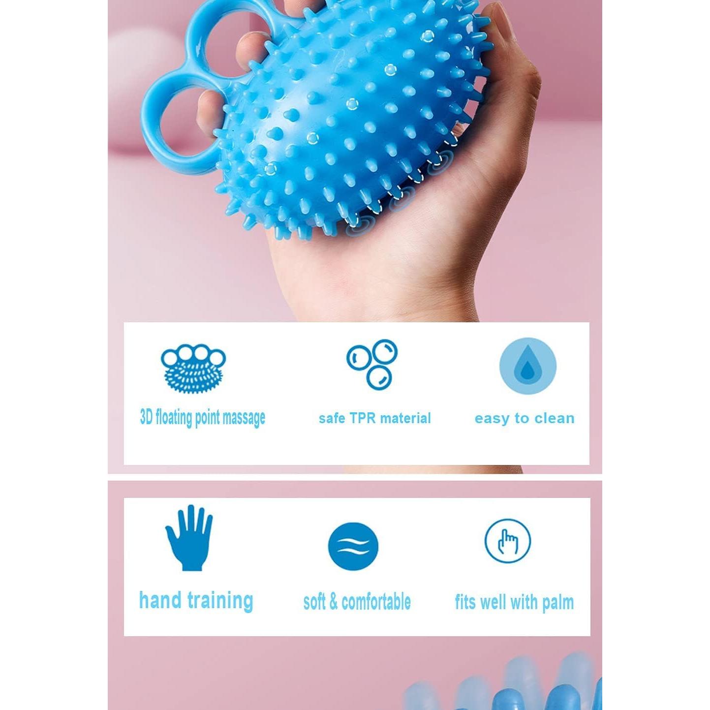 Bola de Terapia de Mano Qihengzhijia - Fortalecimiento y Alivio del Estrés
