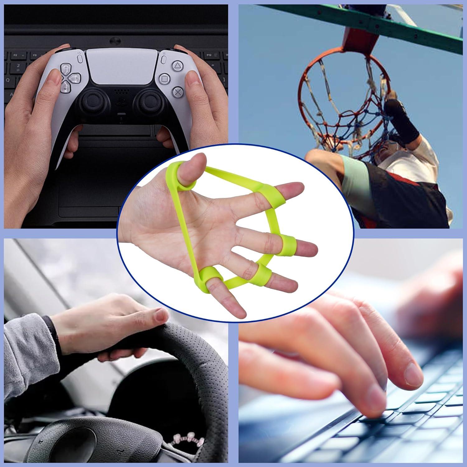 Fortalecedor de Agarre de Mano CQSYWQING 6 PCS Silicona