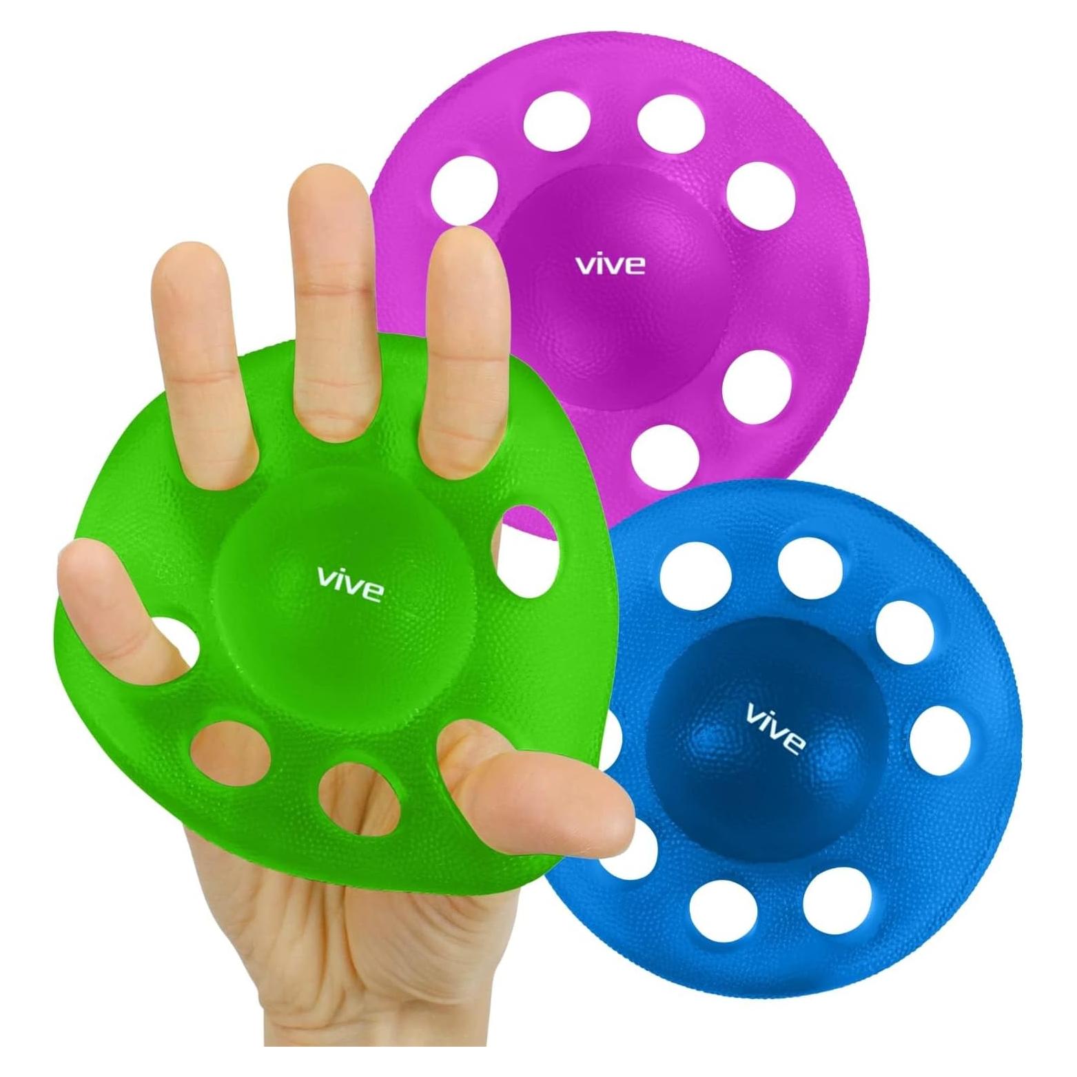 Ejercitador de Dedos Vive - Fortalecedor de Mano 3 Piezas