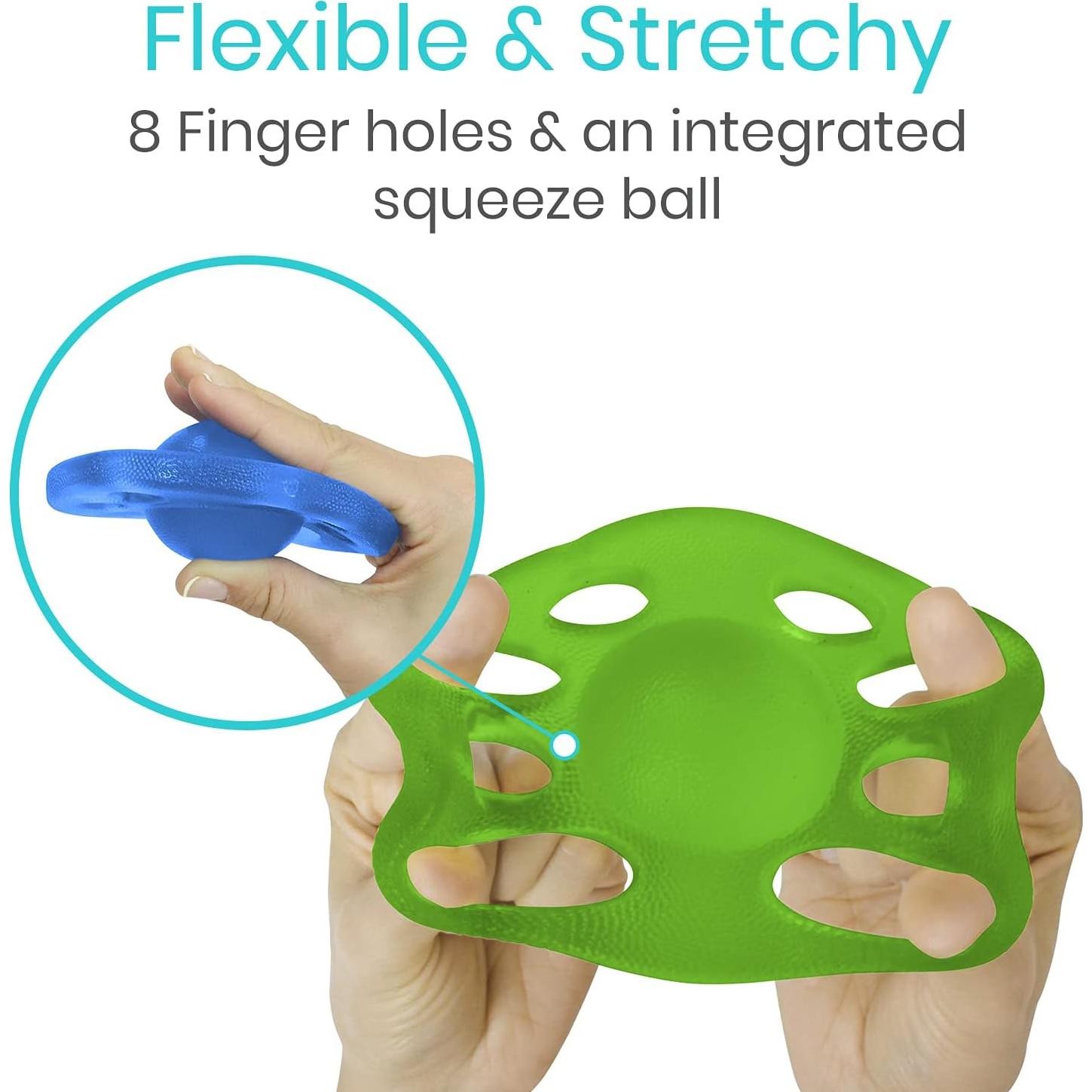 Ejercitador de Dedos Vive - Fortalecedor de Mano 3 Piezas