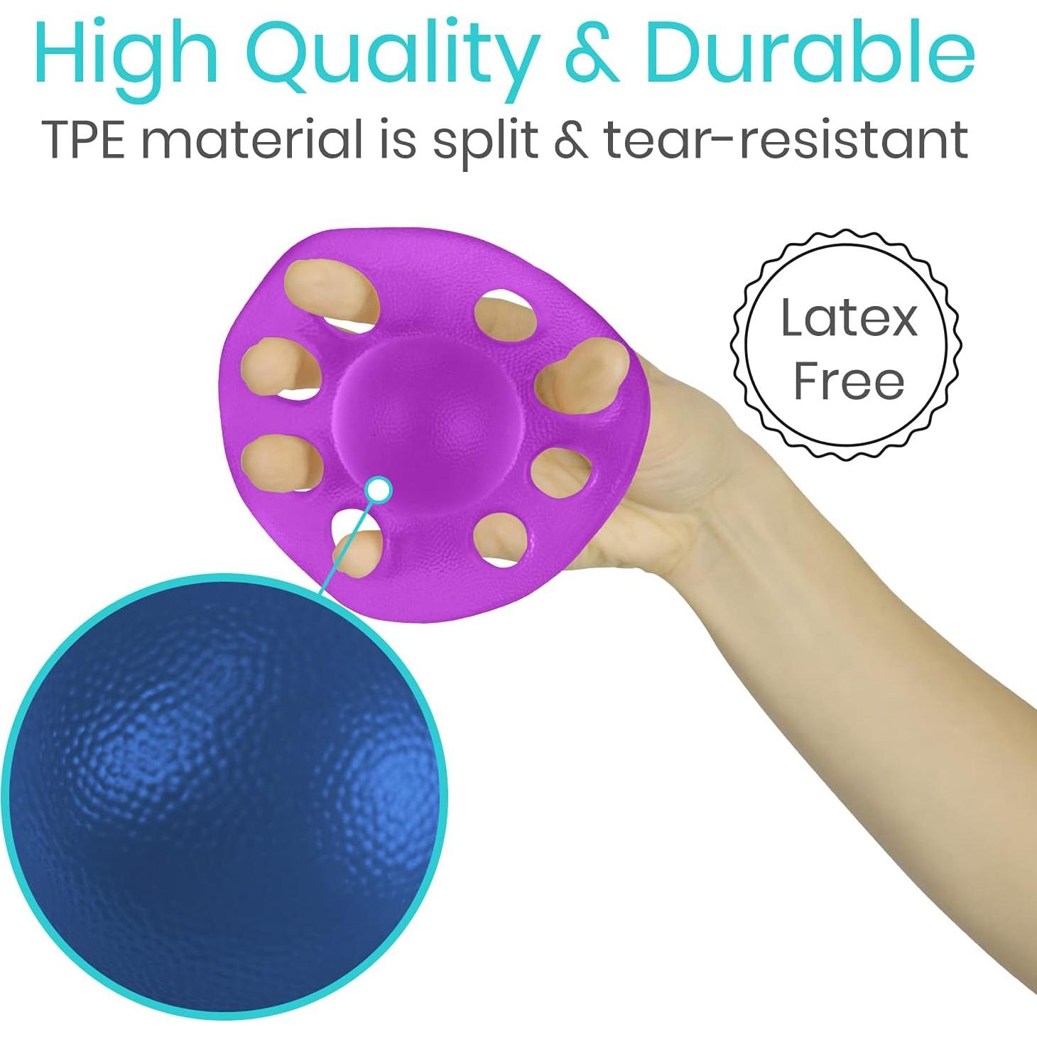 Ejercitador de Dedos Vive - Fortalecedor de Mano 3 Piezas