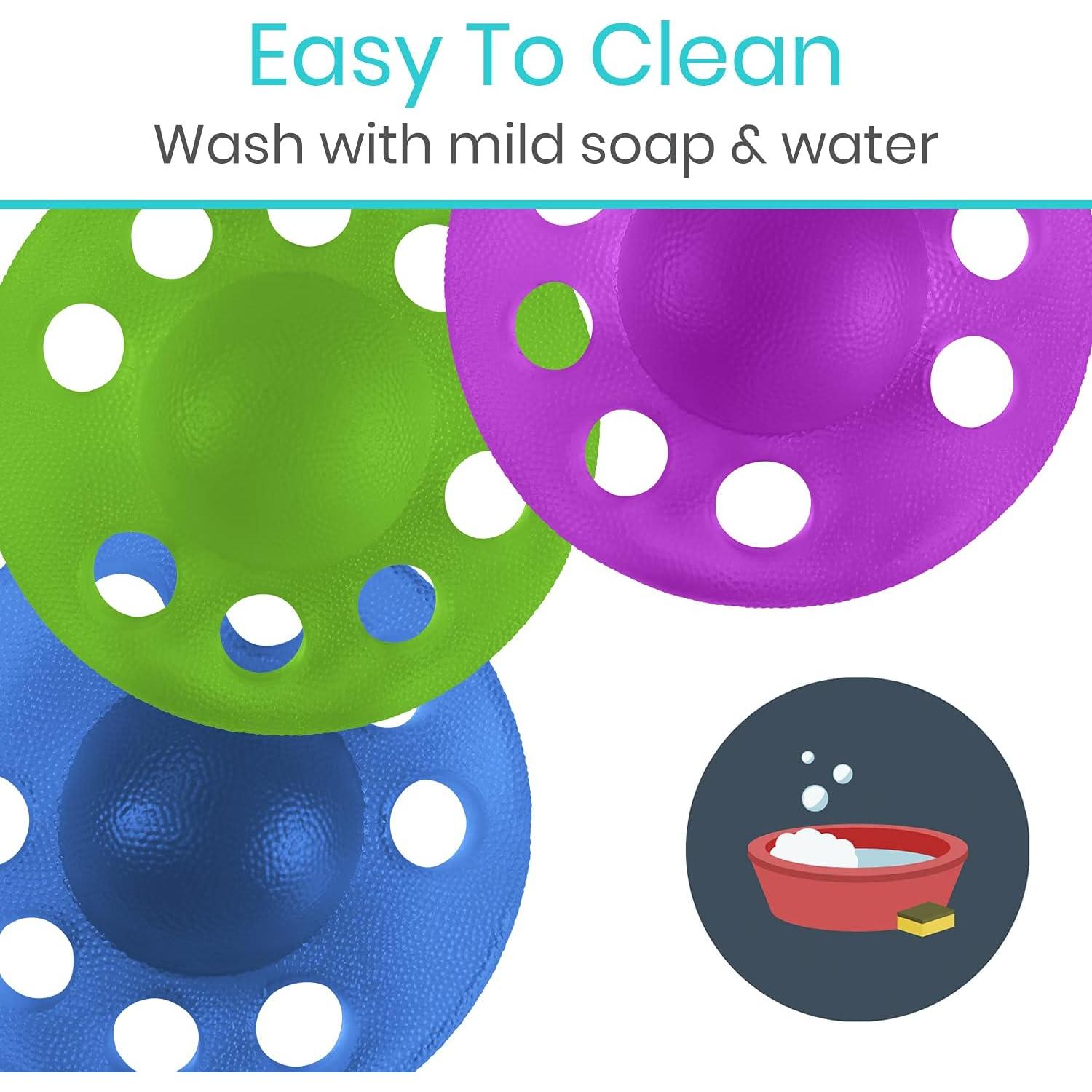 Ejercitador de Dedos Vive - Fortalecedor de Mano 3 Piezas