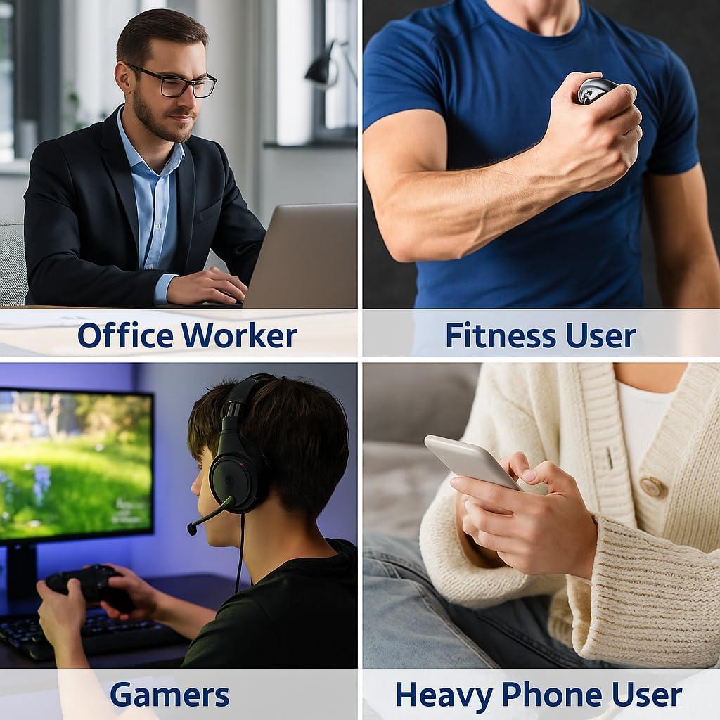 Entrenador de Muñeca HAIYUES HY-01 con Auto-Arranque Naranja