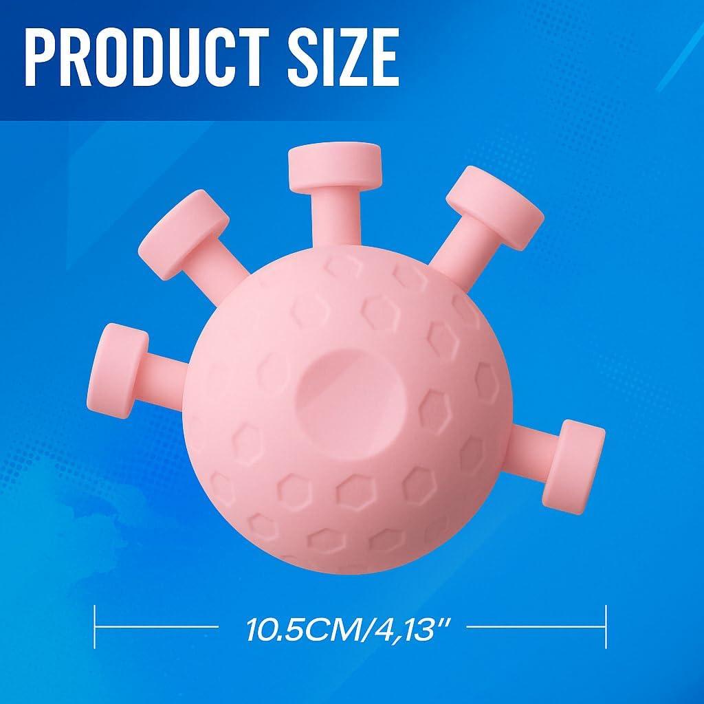 Fortalecedor de agarre de dedos SMORBRID Rosa 14.5x10.5 cm