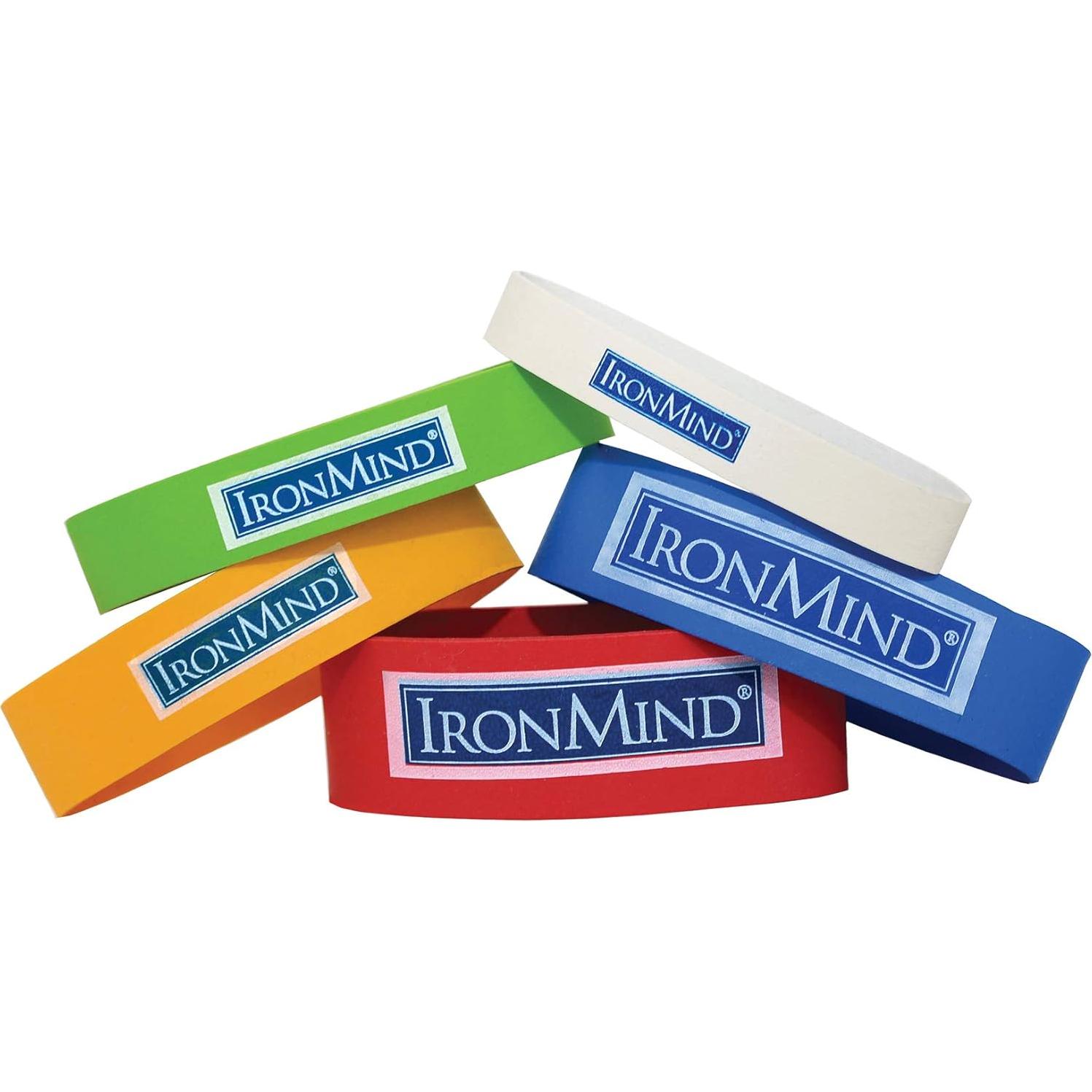 Paquete de 10 bandas de ejercicio IronMind Expand-Your-Hand