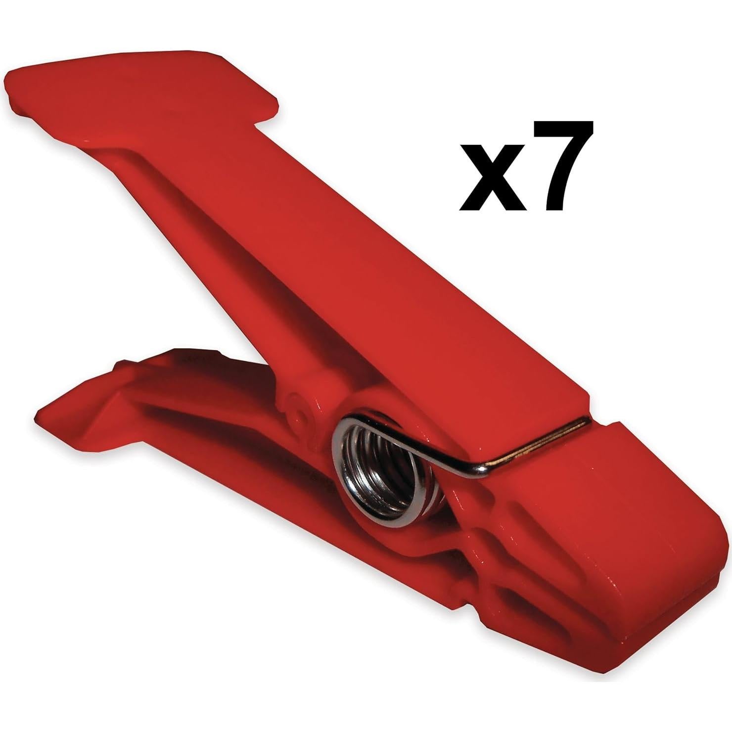 Ejercitadores de Pinza Resistentes Rehabilitation Advantage - Juego de 7, 0.91 kg, Rojo