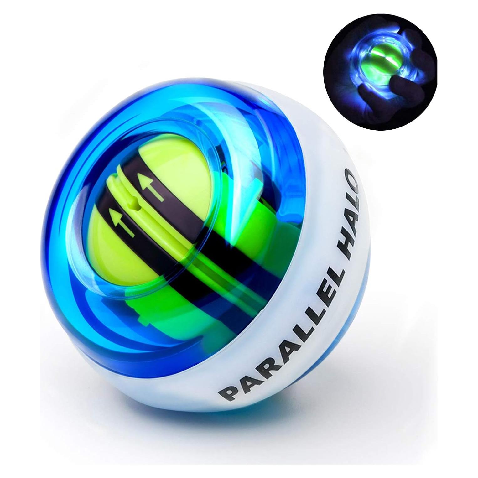 Bola de Muñeca Gyro Halo Paralelo con Luces LED 7.62cm