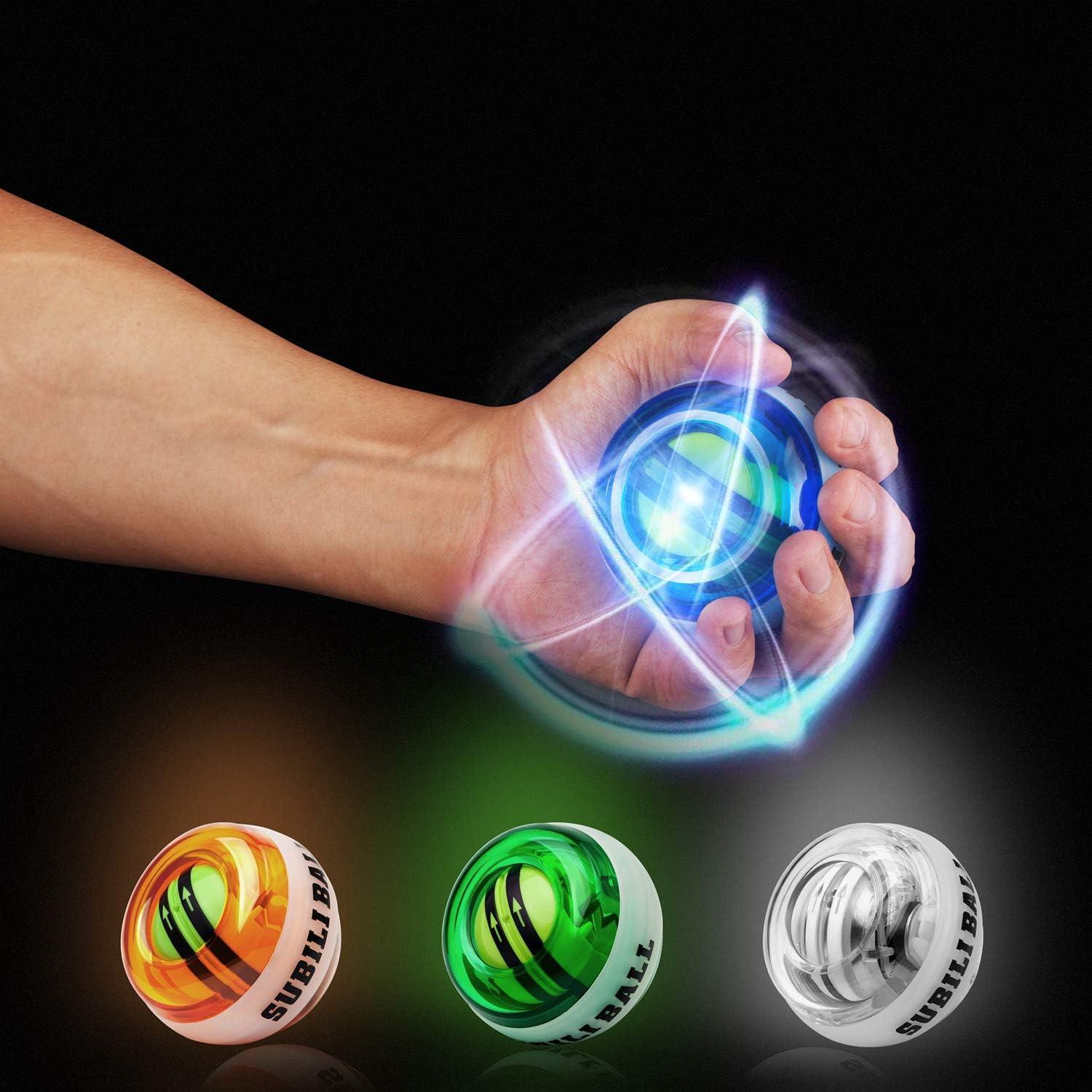 Bola de Muñeca Gyro Halo Paralelo con Luces LED 7.62cm